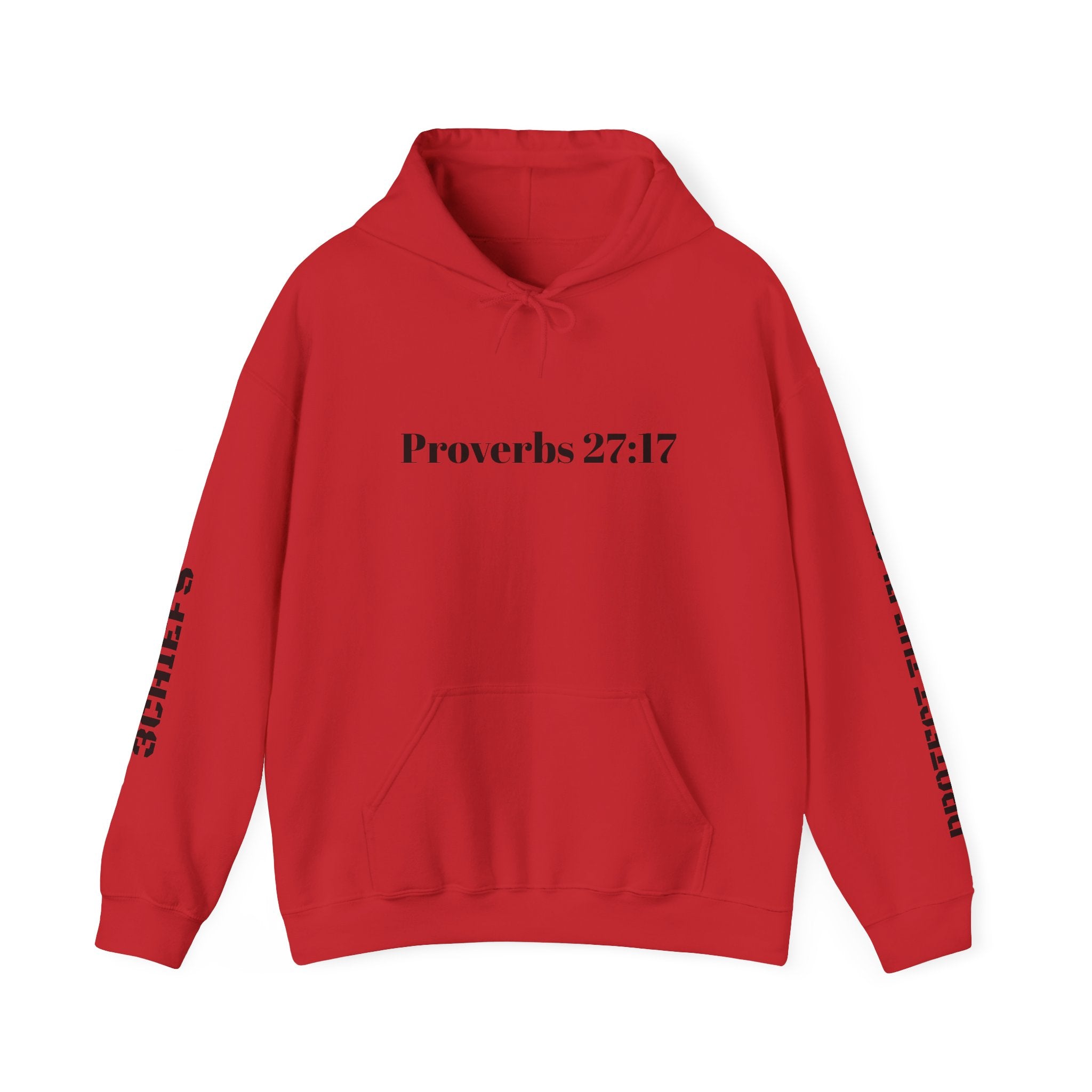 Proverbs 27:17 "I Am My Brother's Keeper" Hoodie — Christian Faith Pullover