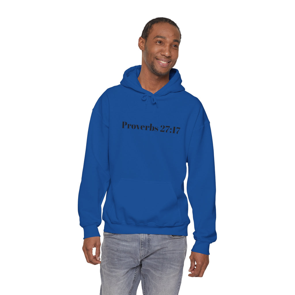 Proverbs 27:17 "I Am My Brother's Keeper" Hoodie — Christian Faith Pullover