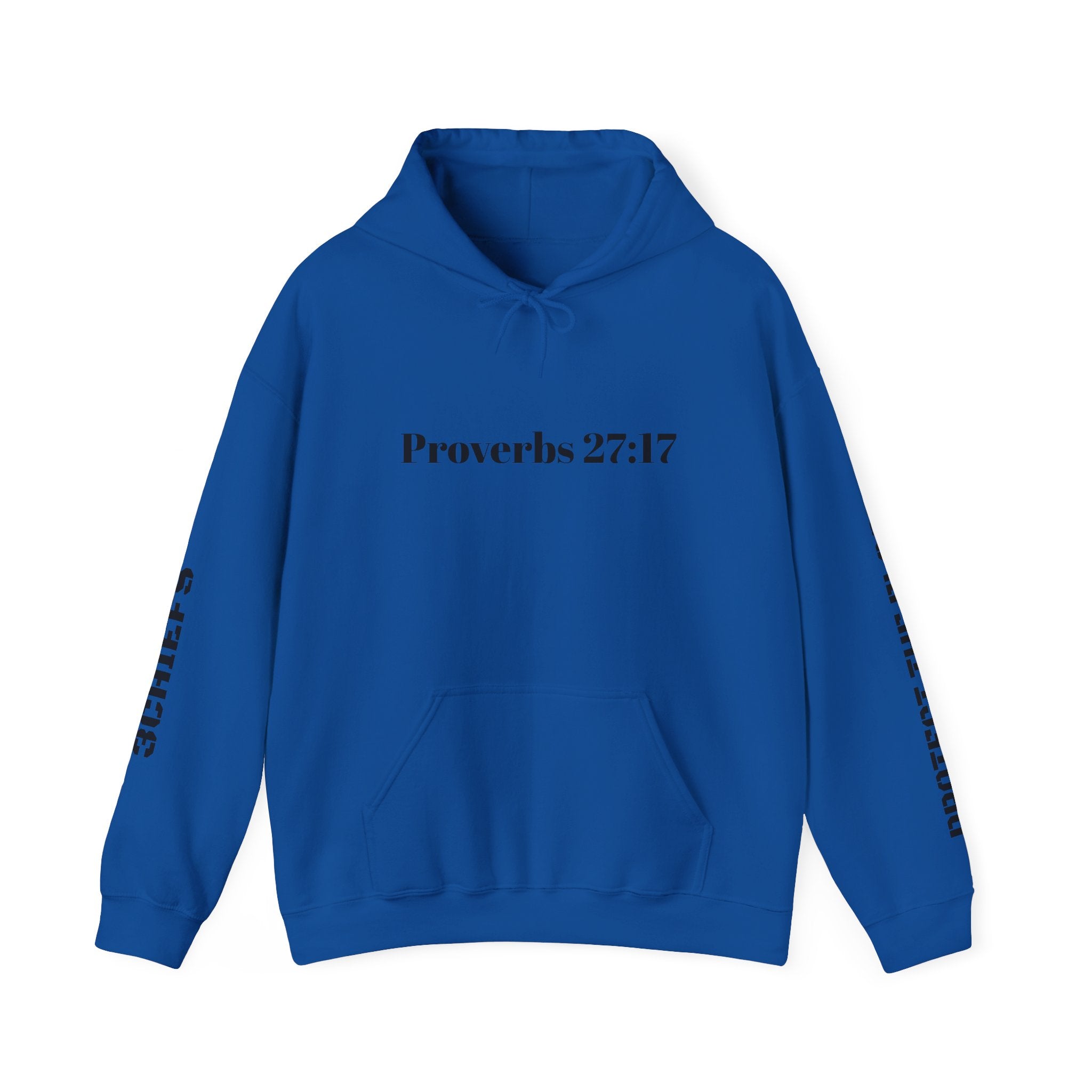 Proverbs 27:17 "I Am My Brother's Keeper" Hoodie — Christian Faith Pullover