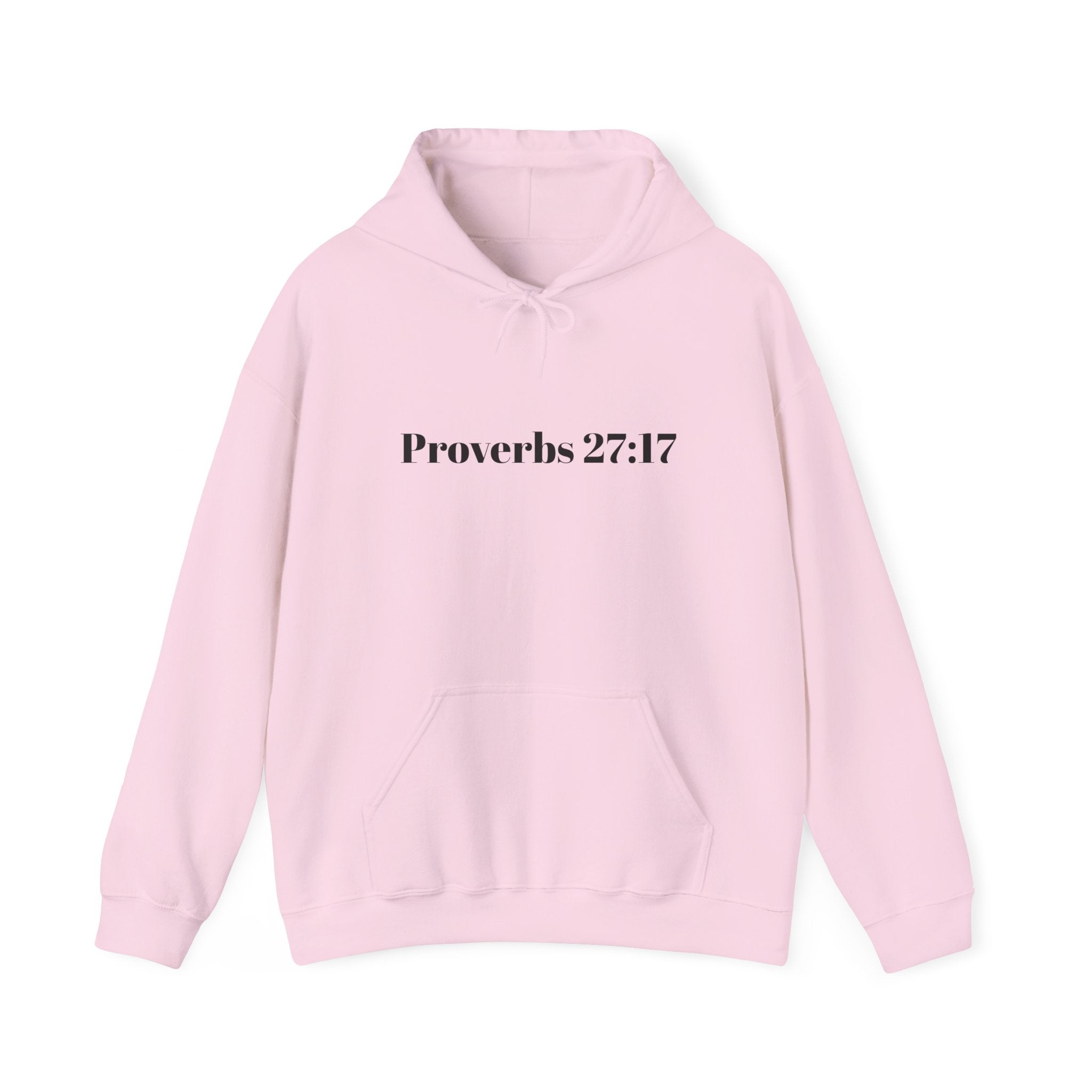Proverbs 27:17 "I Am My Brother's Keeper" Hoodie — Christian Faith Pullover