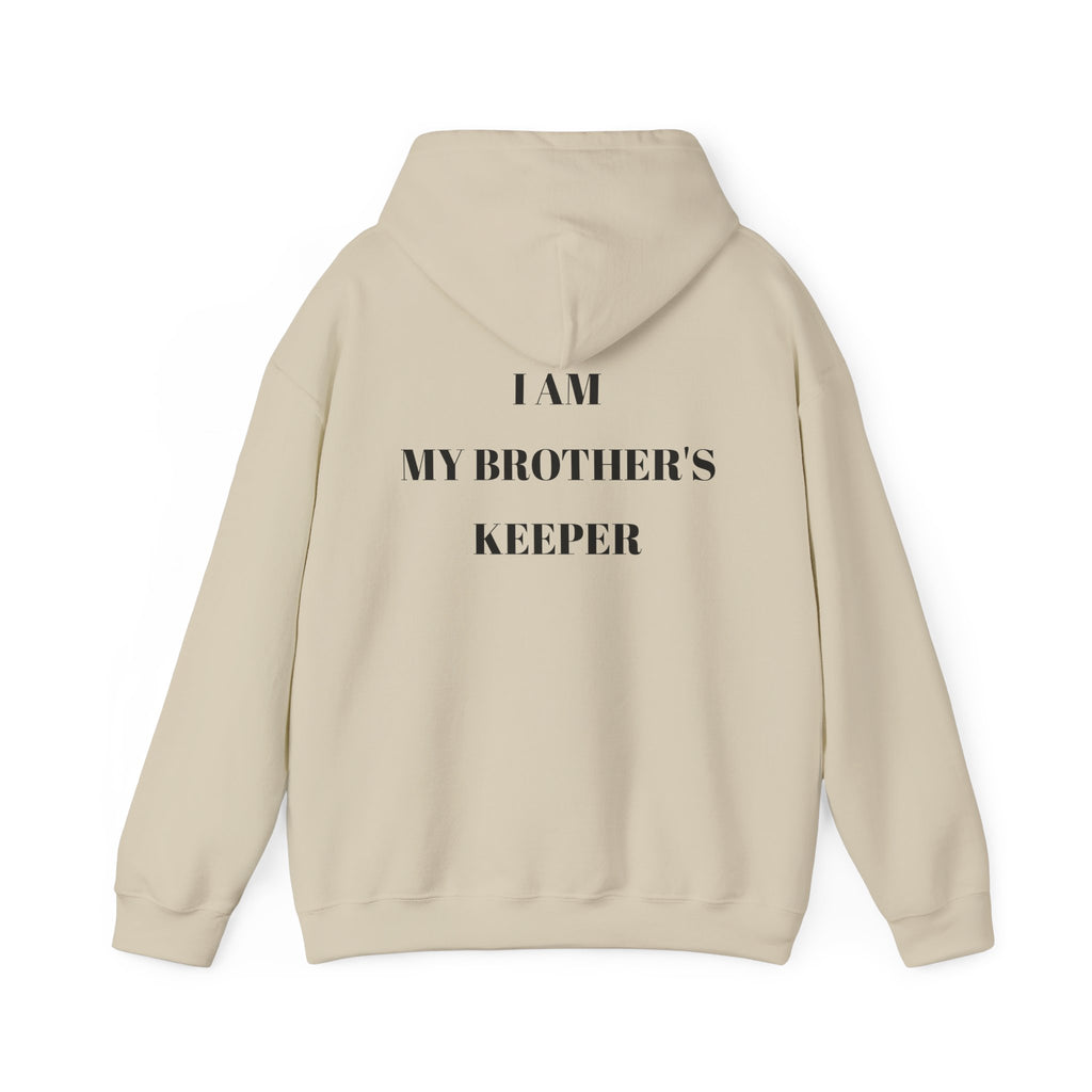 Proverbs 27:17 "I Am My Brother's Keeper" Hoodie — Christian Faith Pullover