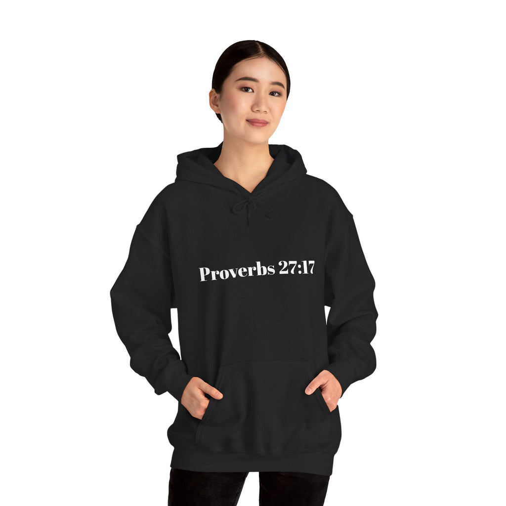 Proverbs 27:17 "I Am My Brother's Keeper" Hoodie — Christian Faith Pullover