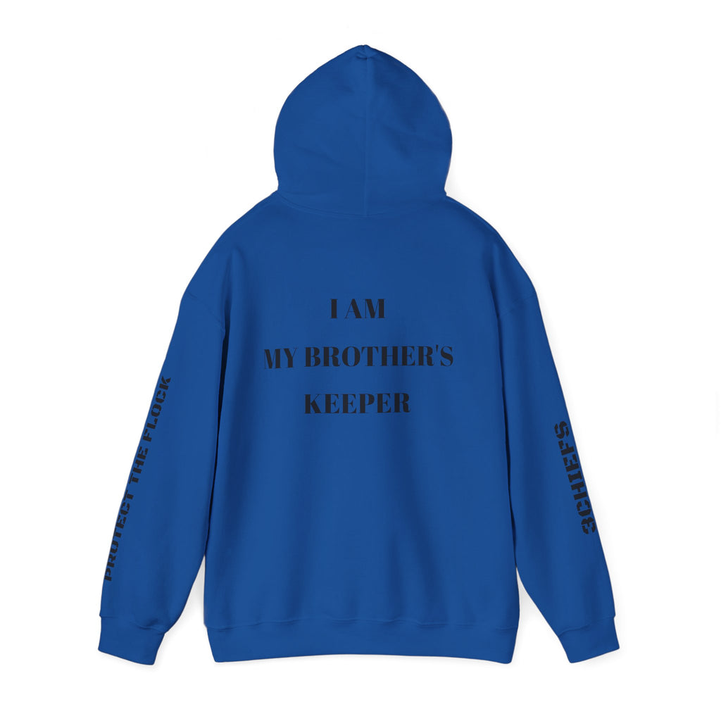 Proverbs 27:17 "I Am My Brother's Keeper" Hoodie — Christian Faith Pullover
