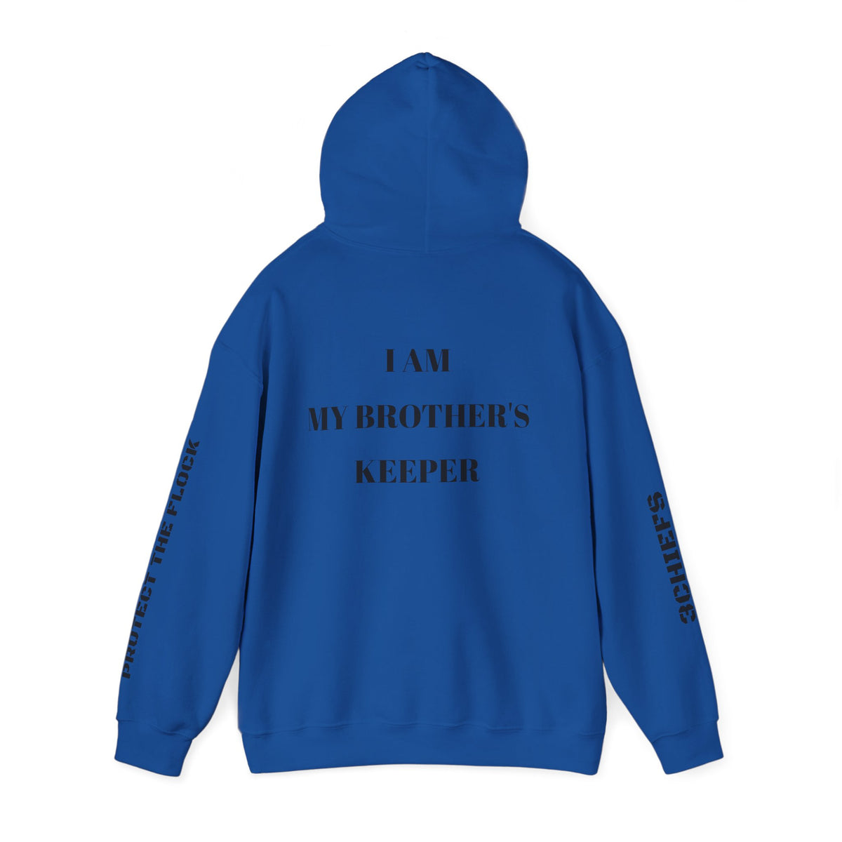 Proverbs 27:17 "I Am My Brother's Keeper" Hoodie — Christian Faith Pullover