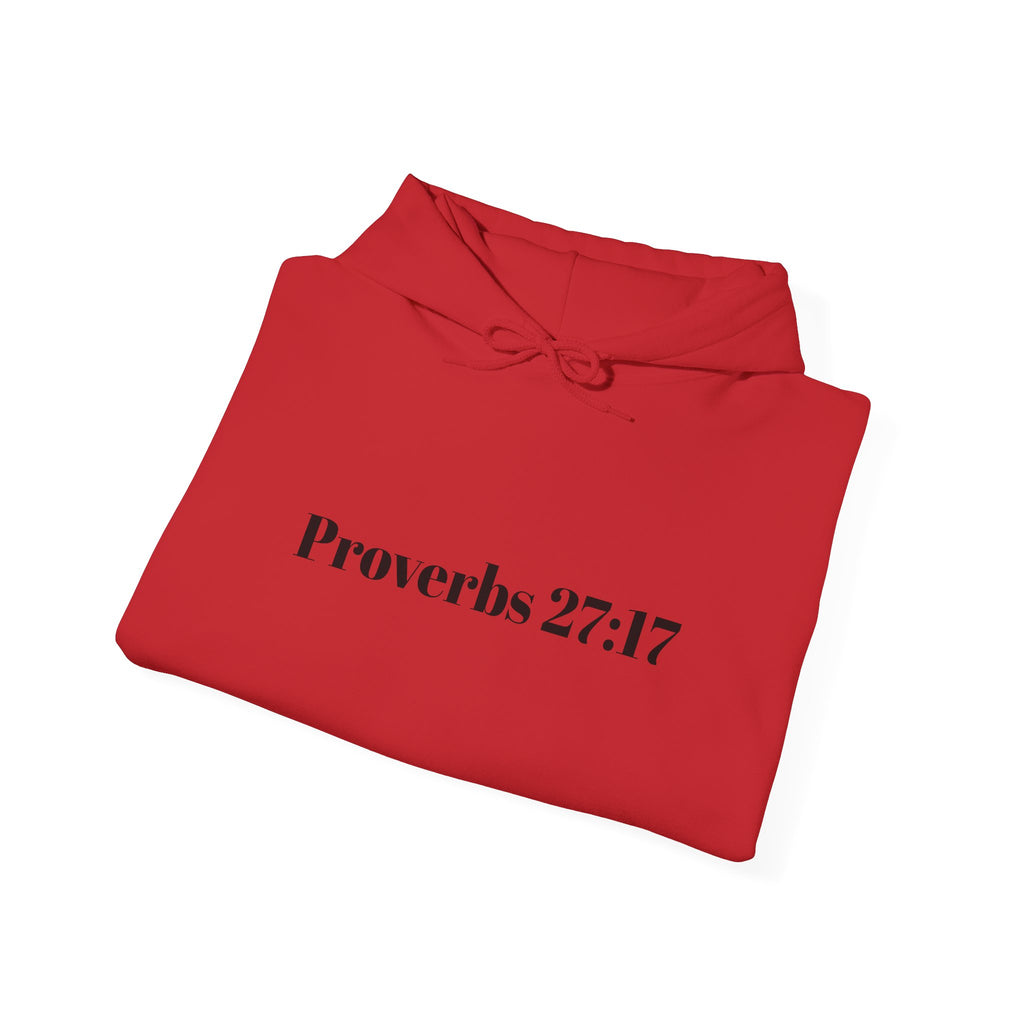 Proverbs 27:17 "I Am My Brother's Keeper" Hoodie — Christian Faith Pullover