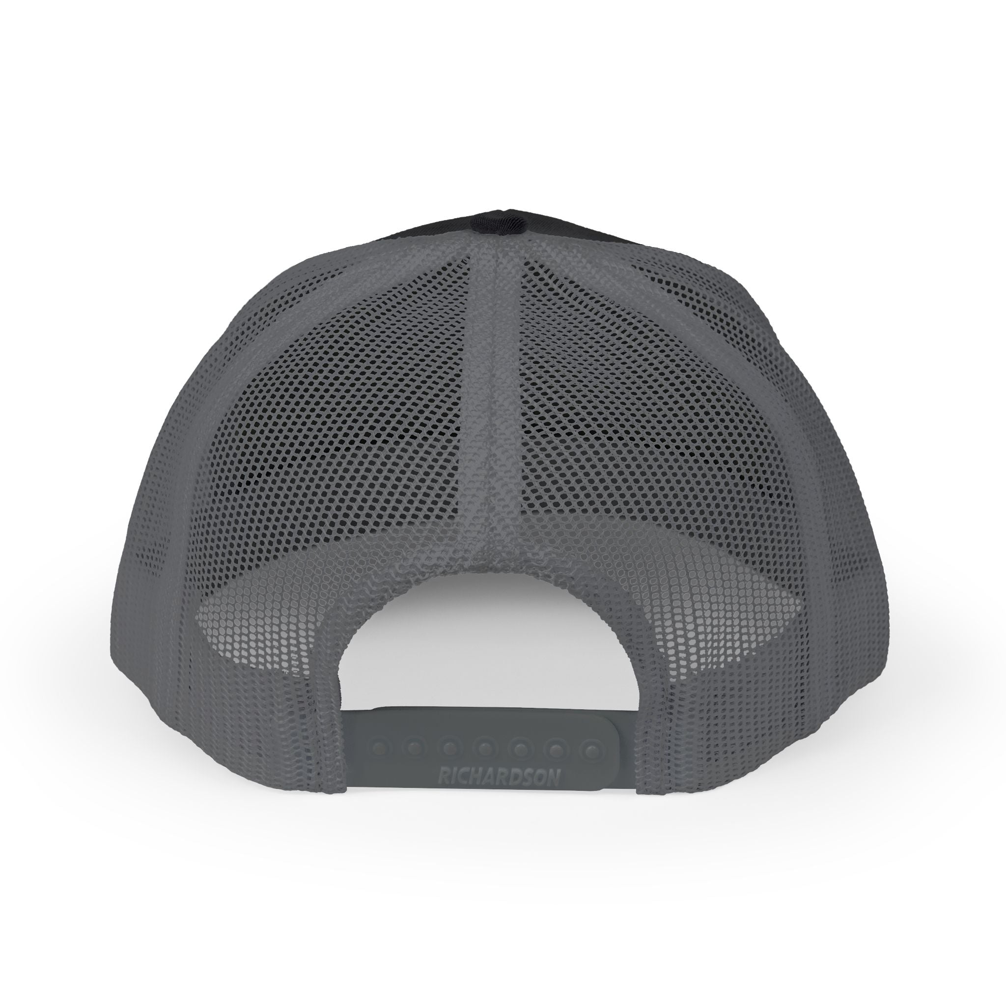Priority Target Trucker Cap — Distressed Text Snapback Hat