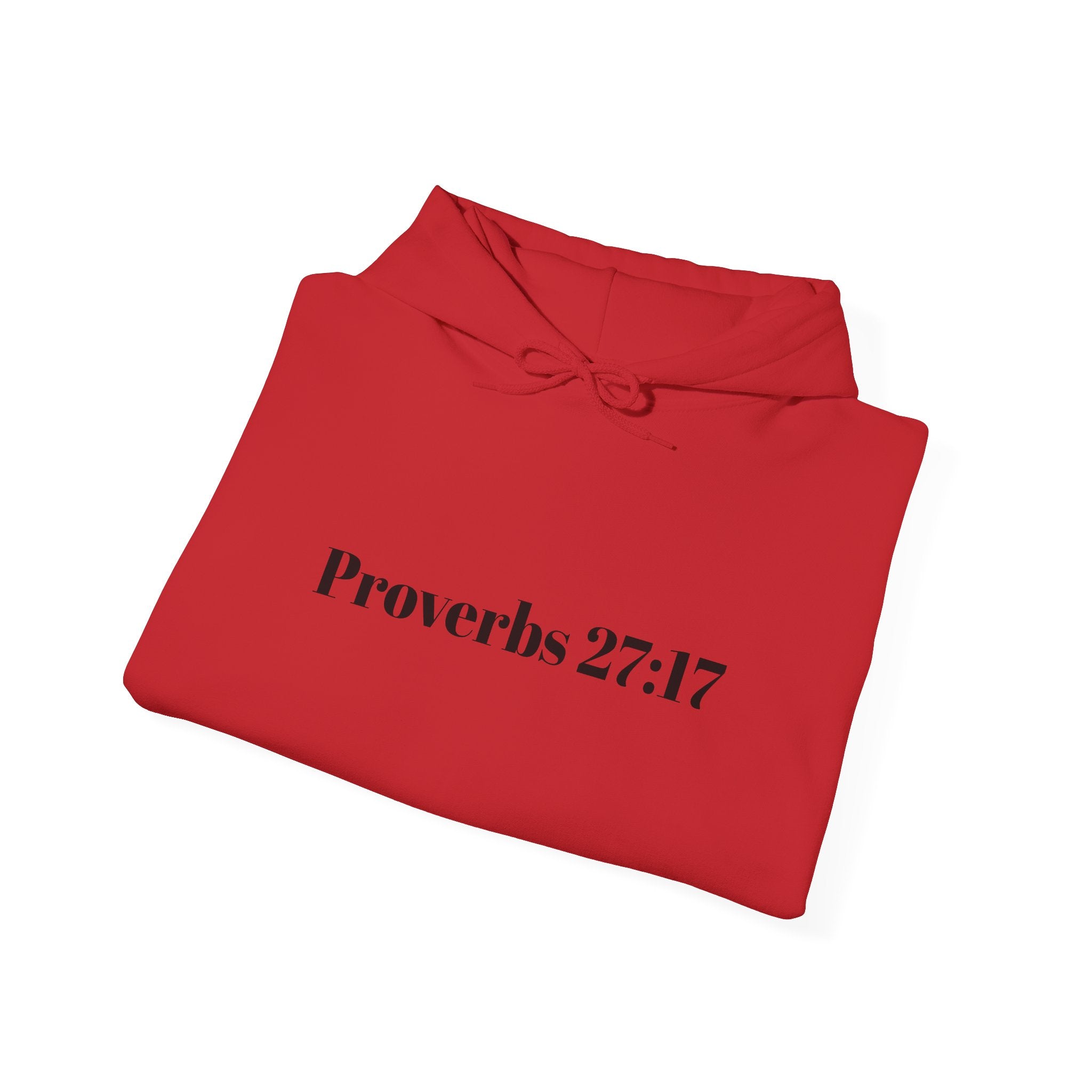 Proverbs 27:17 "I Am My Brother's Keeper" Hoodie — Christian Faith Pullover