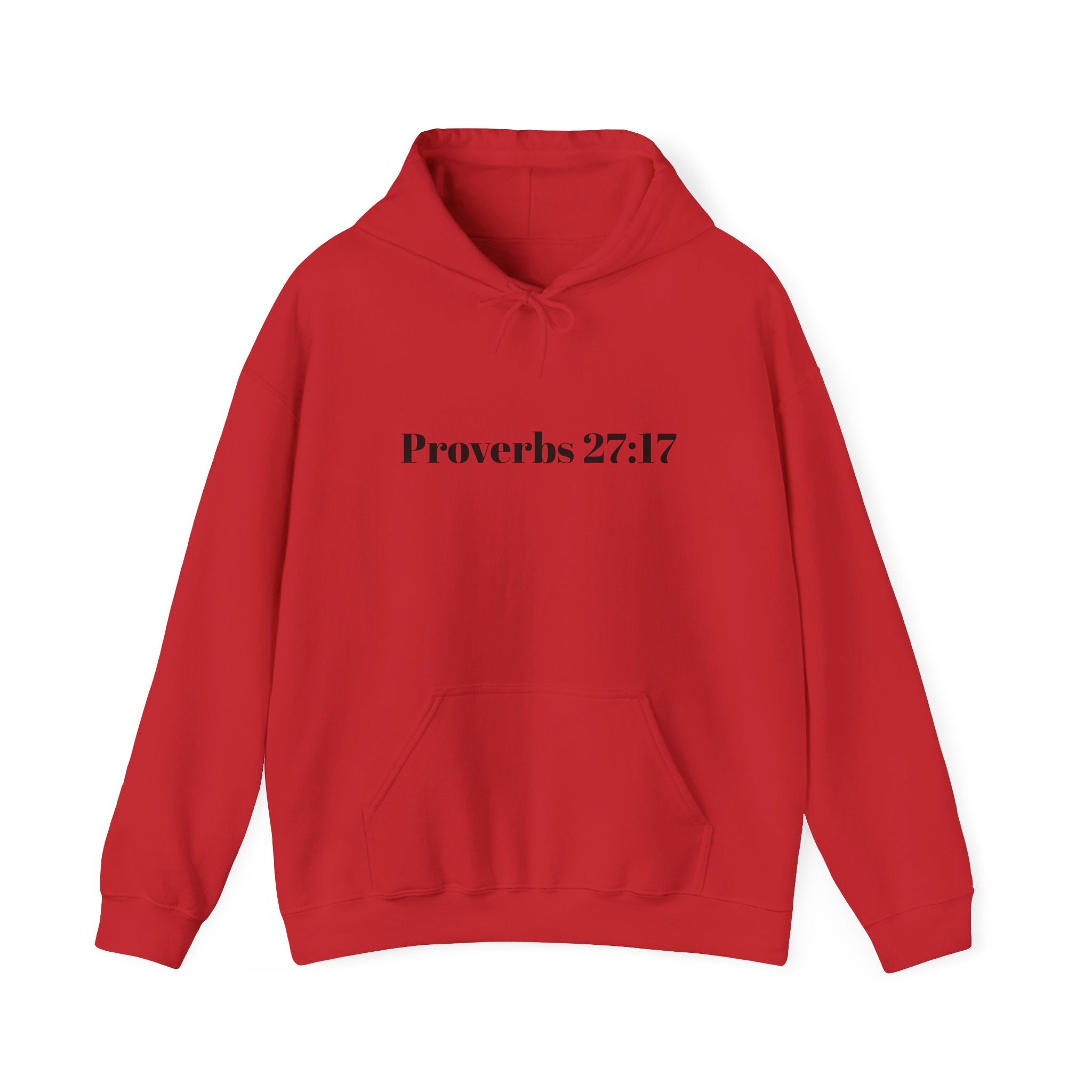 Proverbs 27:17 "I Am My Brother's Keeper" Hoodie — Christian Faith Pullover