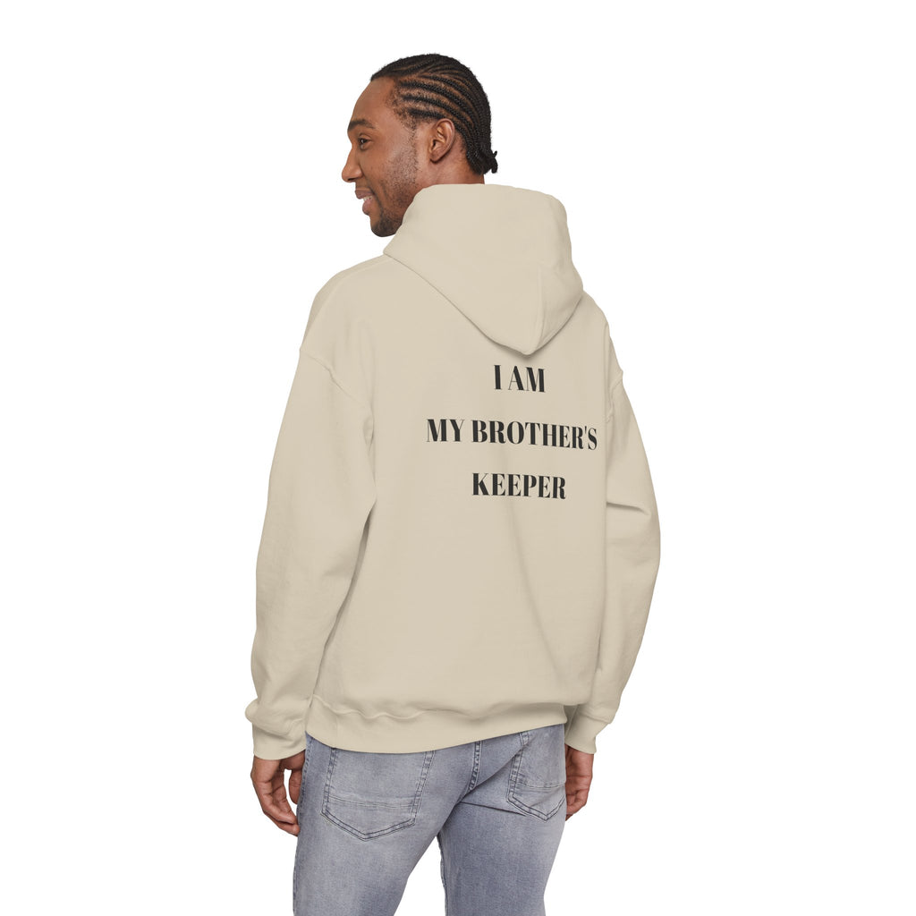 Proverbs 27:17 "I Am My Brother's Keeper" Hoodie — Christian Faith Pullover