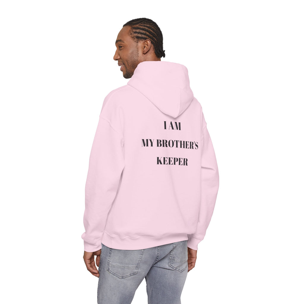 Proverbs 27:17 "I Am My Brother's Keeper" Hoodie — Christian Faith Pullover